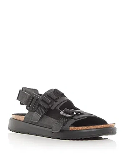 Birkenstock Men's Shinjuku Slingback Sport Sandals In Black