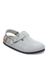 Birkenstock Men's Tokio Slingback Clogs In Gray
