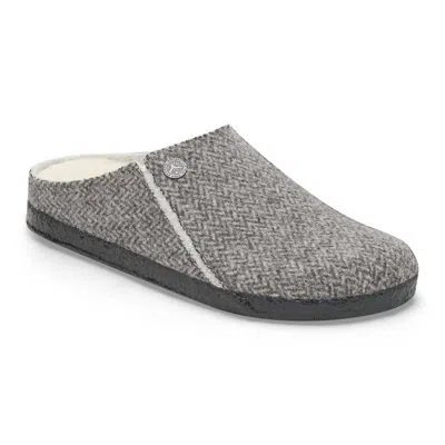 Birkenstock Men's Zermatt Rivet In Herringbone Grey In Gray