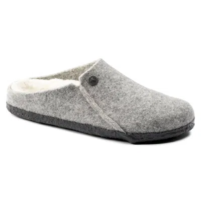 BIRKENSTOCK MEN'S ZERMATT RIVET SANDALS IN LIGHT GRAY