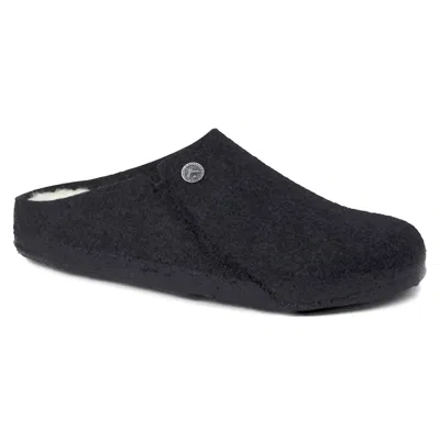 Birkenstock Men's Zermatt Shearling Slipper In Anthracite In Grey