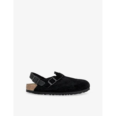 BIRKENSTOCK MENS BIRKENSTOCK TOKIO SLING-BACK SUEDE CLOGS