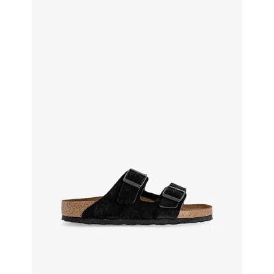 BIRKENSTOCK MENS BIRKENSTOCK ARIZONA TWO-STRAP LEATHER SANDALS