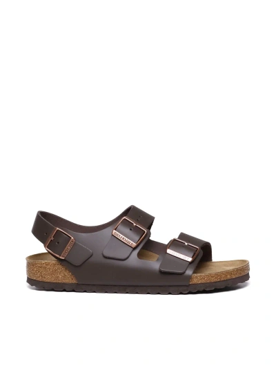 Birkenstock Milan Sandals In Brown