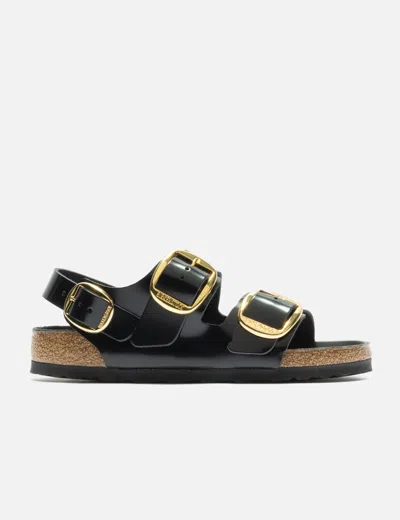 Birkenstock Milano Big Buckle In Black