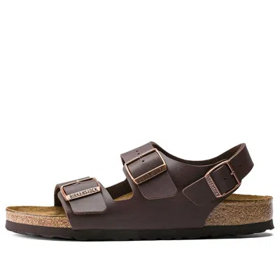 Birkenstock Milano Birko-flor Sandals 'dark Brown'