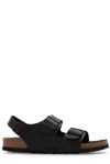 Birkenstock Milano Buckled Slingback Sandals In Black