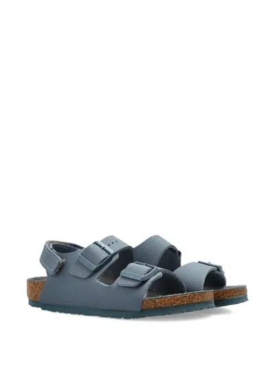 Birkenstock Kids' Milano Buckle Sandals In Blue