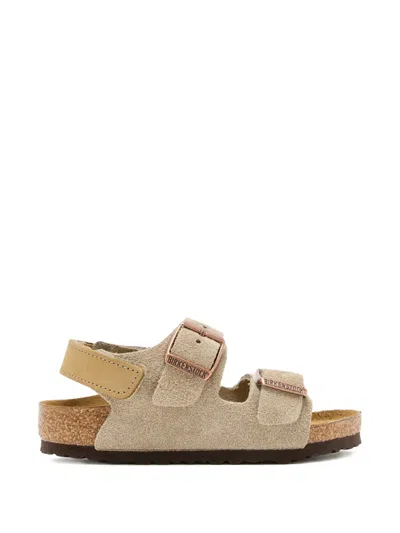 Birkenstock Kids' Milano Buckle-strap Sandals In Neutral