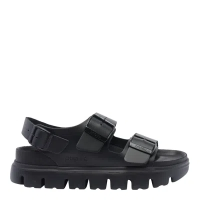 Birkenstock Milano Chunky Exquisite Sandals In Black
