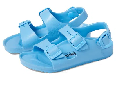 Birkenstock Milano Eva Essentials (toddler/little Kid/big Kid) Kid's Shoes Sky Blue Eva: Eu 25 (us 7-7.5 Toddler In Multi