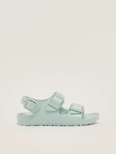 Birkenstock Kids' Milano Eva Sandal In Green
