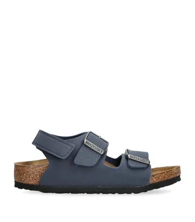 Birkenstock Kids' Milano Sandals In Blue