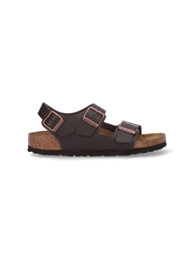 Birkenstock "milano" Sandals In Brown