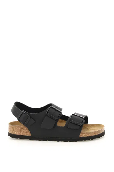 Birkenstock Milano Sandals Narrow Fit In Black