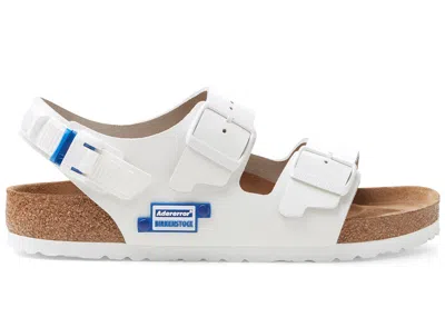 Pre-owned Birkenstock Milano Tech Adererror Sneakers In White/royal Blue