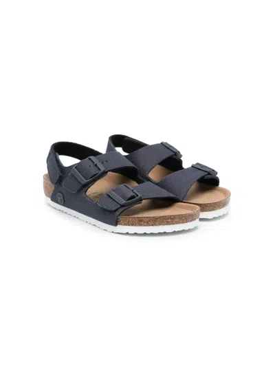 Birkenstock Kids' Milano Hl Buckled Sandals In Blue