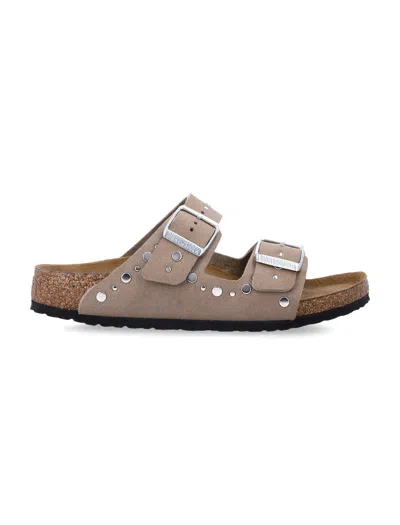 Birkenstock Mini Adjustable Two-strap Sandals For Girls In Beige