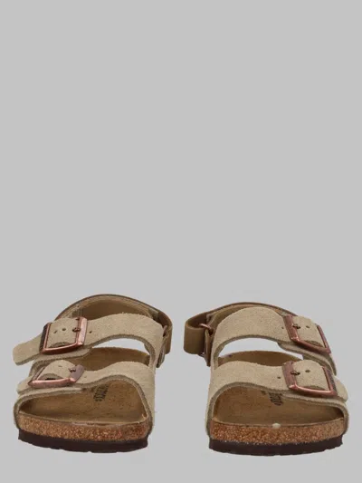 Birkenstock Mini Comfort Sandals For Kids - Size S In Beige