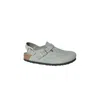Birkenstock Mint Green Nubuck Leather Tokio Mules In Green
