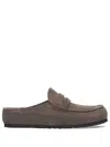 Birkenstock Naples Loafer Clog In Brown