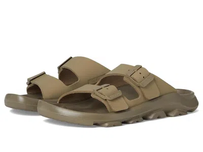 Birkenstock Mogami Terra Slide (men) Sandals Faded Khaki : Eu 41 (us In Brown