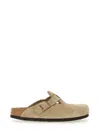 Birkenstock Mule Boston Unisex In Beige