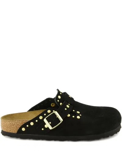 BIRKENSTOCK MULE BOSTON RIVETS IN SUEDE
