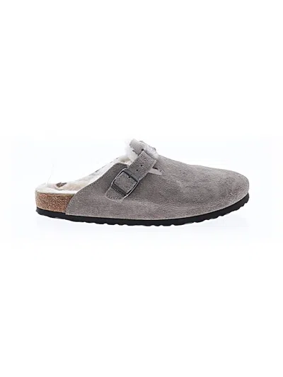 Pre-owned Birkenstock Mule/clog In Gray