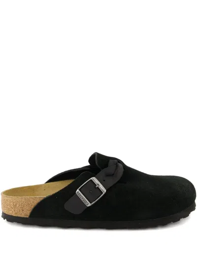 Birkenstock Mules Boston In Black