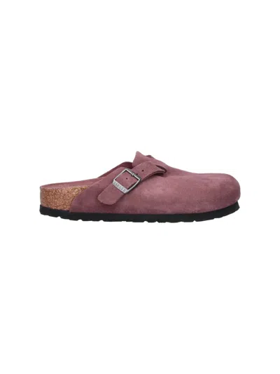 Birkenstock Mules "boston" In Pink