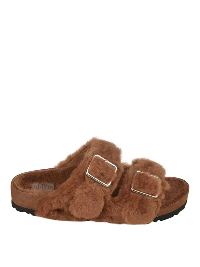 Birkenstock Mules In Brown