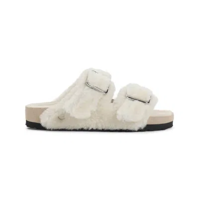 Birkenstock Mules In White