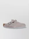 Birkenstock Mules Strap Suede Finish In Neutrals