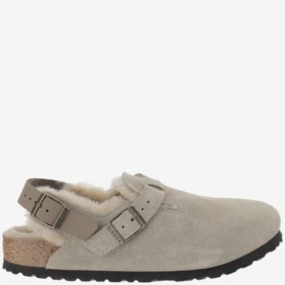 Birkenstock Mules Tokio In Gray