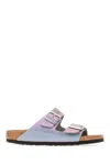 Birkenstock Multicolor Leather Arizona Sandals In Iridviola