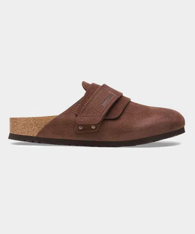 Birkenstock Nagoya Nubuck Clog In Brown