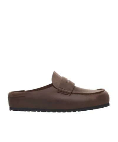 Birkenstock Naples 2.0 Slip-on Loafers In Brown