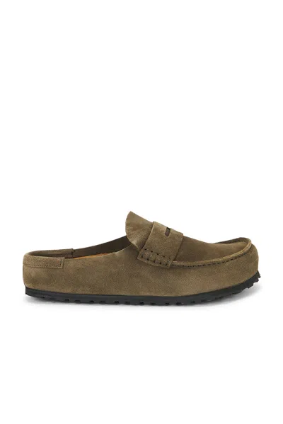 Birkenstock Naples Wrapped Bold Grip Loafer In Brown