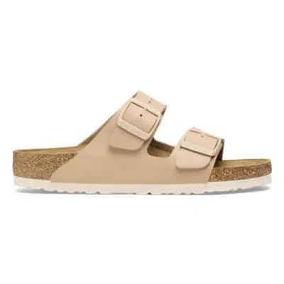 Birkenstock Arizona Birko Flor Womens Sandals In New Beige