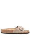 Birkenstock Flat Sandal In Neutral