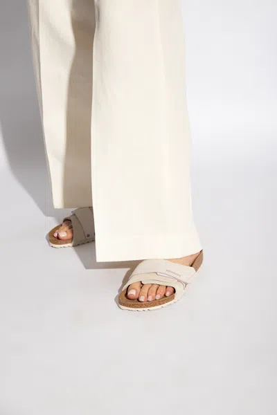 Birkenstock ‘oita' Slides In Grey