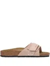 Shop Birkenstock Oita Slides In Pink