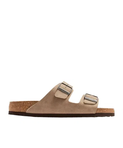 Birkenstock Arizona Buckled Sandals In Brown