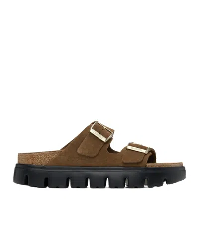 Birkenstock Open-toed Slippers In Green