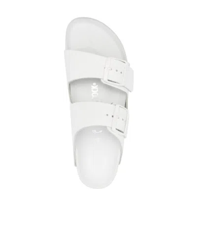 Birkenstock Open-toed Slippers In White