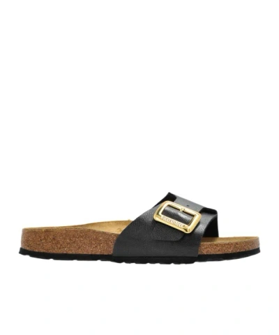 Birkenstock Open Your Slippers In Black