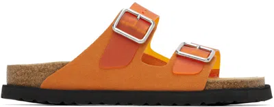 Birkenstock Orange 1774 Arizona Pvc Milky Sandals