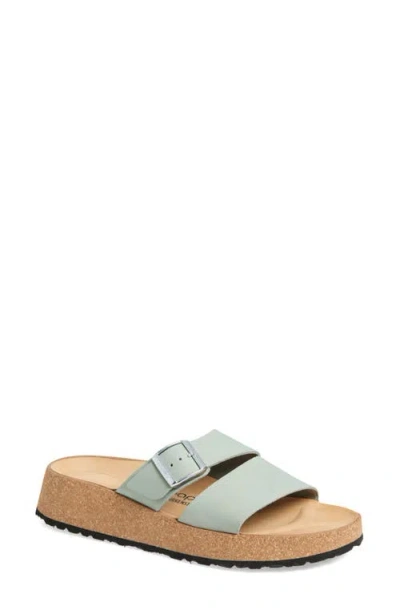 Birkenstock Papillio By  Almina Platform Sandal In Pure Sage
