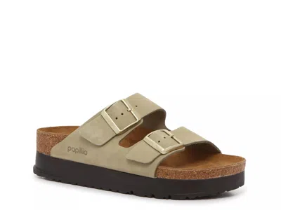 Birkenstock Papillio By  Arizona Platform Slide Sandal In Multi